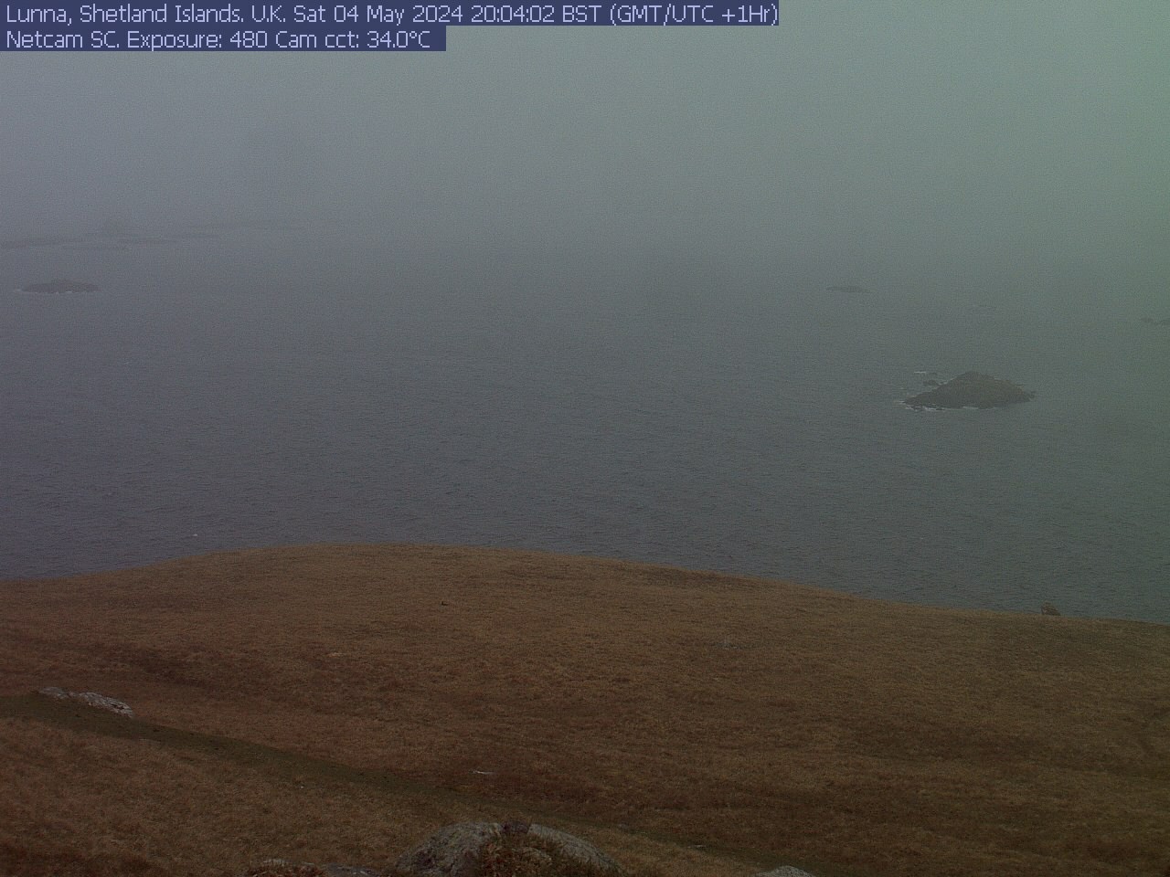(Lunna House, Shetland - Webcam Image)